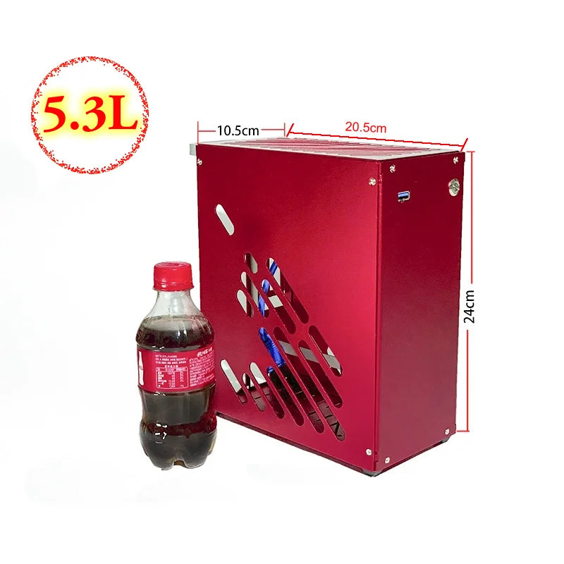 M34 All Aluminum 5.3L HTPC ITX Small Chassis Game Computer Case Support 205mm Graphics Card RTX4090 I5 R5 A4 K39 S3 A1.