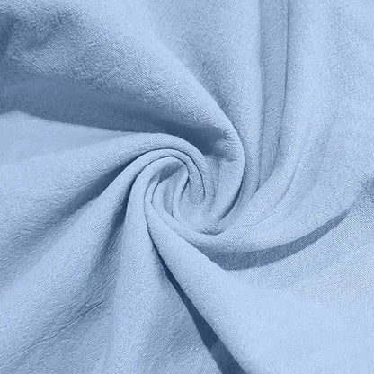 Long Sleeve Shirt Sets Mens Casual Linen 2Pcs Suit Lightweight Long Sleeve Shirt Loose Drawstring Trousers Casual Streetwear Set