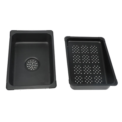 Küchenspüle, großes Fassungsvermögen, platzsparendes Unterbau-Spülbecken aus Edelstahl, rostfrei, einfache Installation für die Küche zu Hause