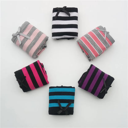 Women's cotton panties Girl Briefs Ms. cotton underwear bikini underwear sexy Ladies Briefs Free shipping 5 Pcs/set.