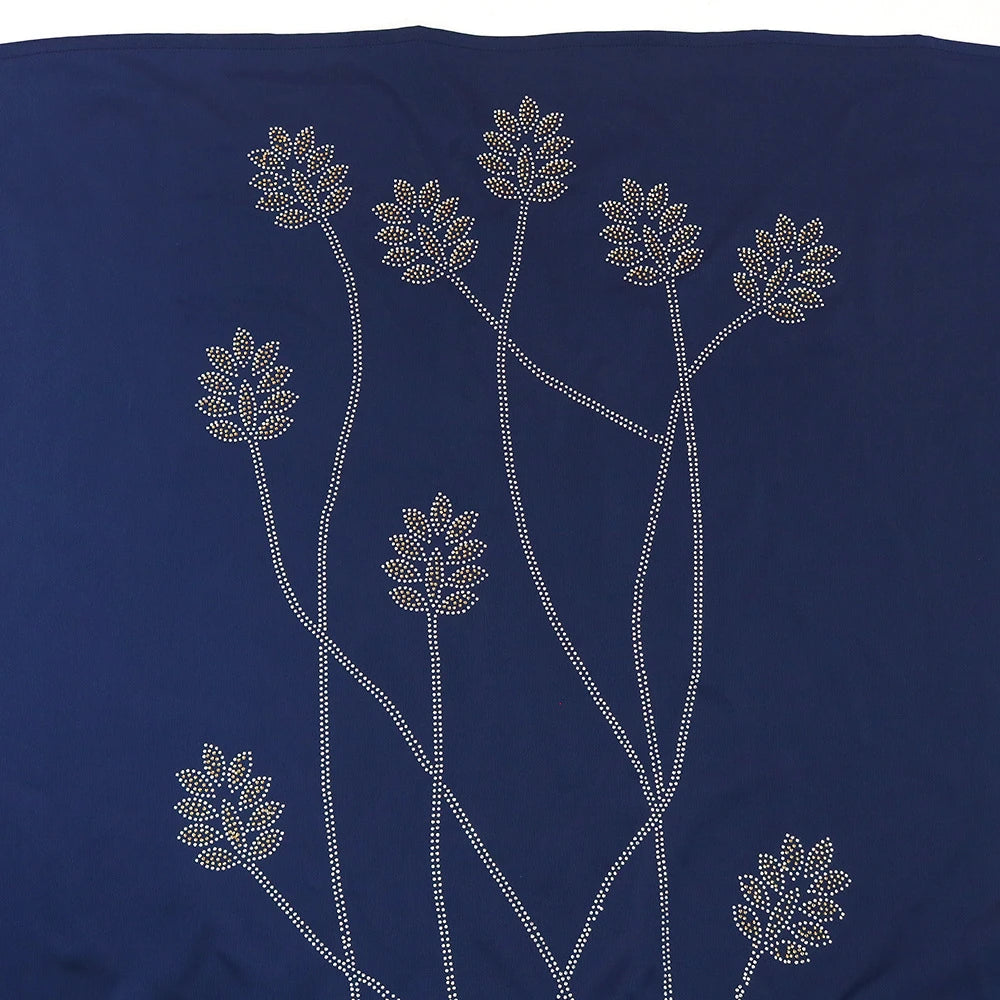 Eid Mubarak Djellaba Femme Diamanten Abaya Frauen Muslimischen Abend Party Kleid Dubai Türkei Kaftan Gürtel Jalabiya Islamische Robe Kleid.