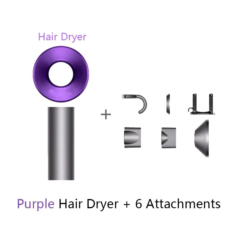 Diffuser Hairdryer Ionic Professional Electric Hair Dryer Heat Leaf Blow Drier With Diffuser 5in1 Leafless Ion Air Blower Woman