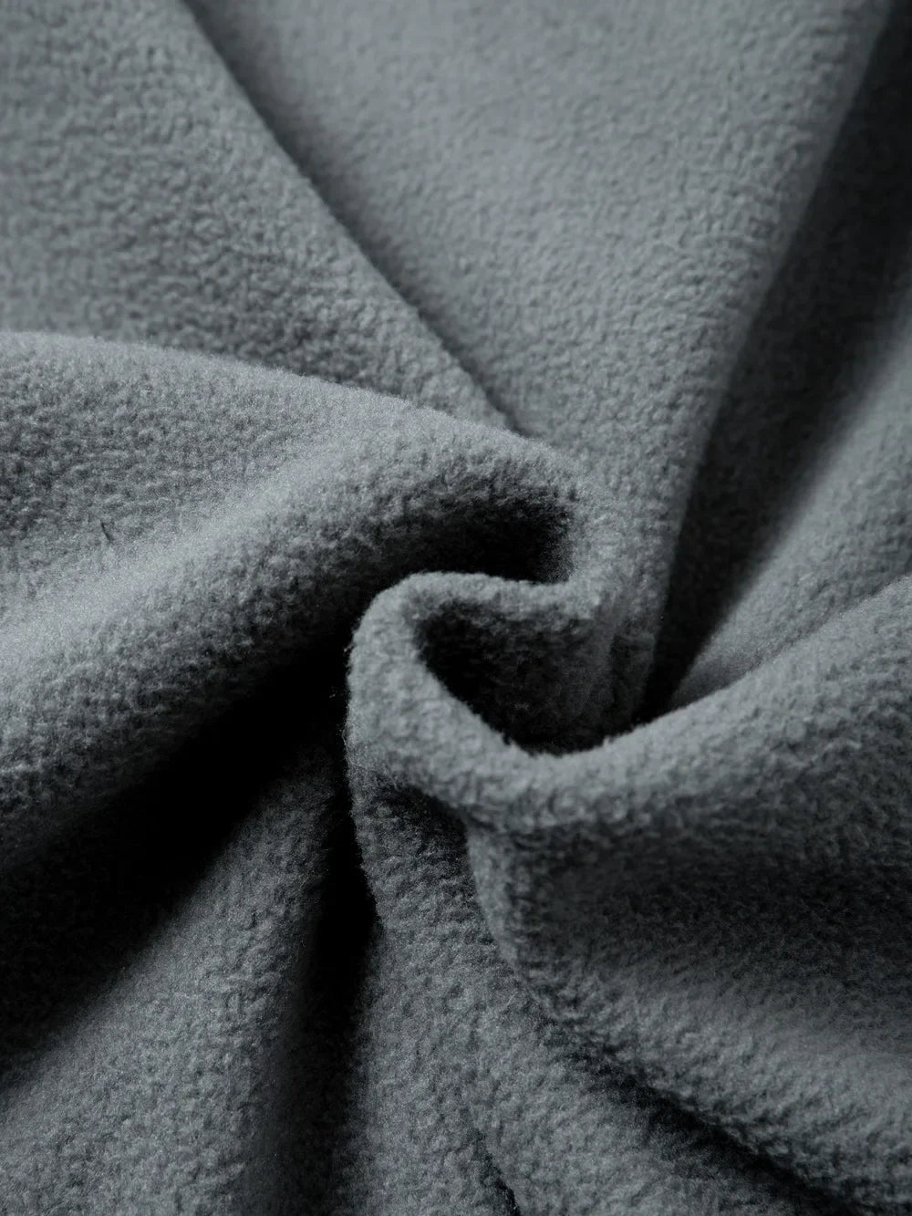 Men's Polar Fleece Zipper Hooded Jacket Autumn Winter Thermal Warm Work Coats Full-Zip Up Windproof Outdoor Hoodie Sweatshirt