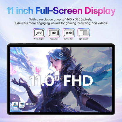 Original Pad 9 Pro 11 Inch 16GB RAM 1TB ROM tablet Android 15 Core Pad Tablet PC Phone Dual Wifi tablette android 8800mah.