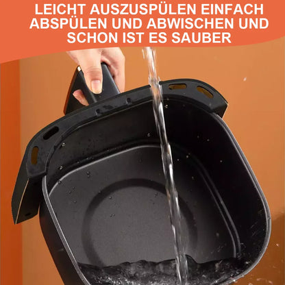 4/5/6/7/10/12L Electric Air Fryers Oil-free Automatic Household Kitchen 360°Baking Convection Oven Deep Fryer without Oil.