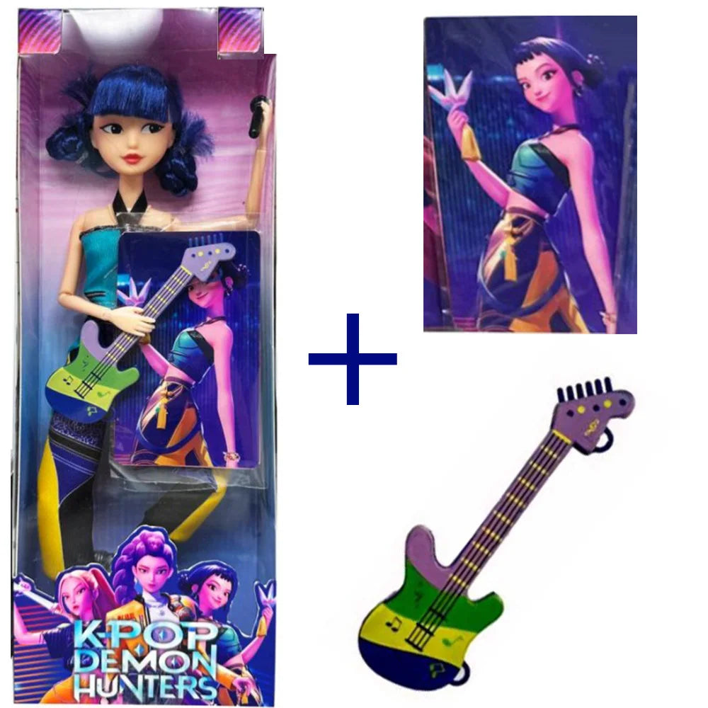 New Korean Wave Girl Group K-POP Witch Hunt Doll Rumi Mirazoi Toy Vinyl Doll Christmas Children's Birthday Gift.