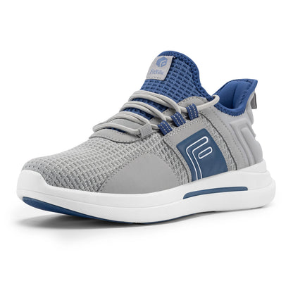 FitVille Herrenschuhe, extra breit, leicht, für geschwollene Füße, orthopädische Fußschmerzlinderung, Straßenlauf- und Wandersneaker.