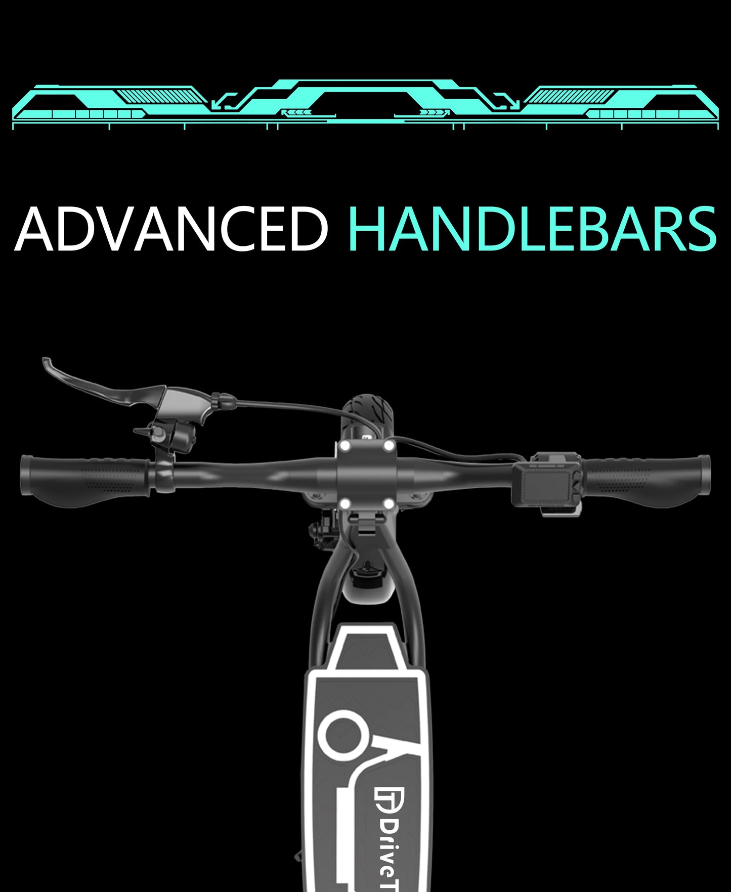 DriveTron DT01 Electric Scooter Adults 36V 13Ah Escooter Long Range 25 Miles Lightweight Kick Scooter.