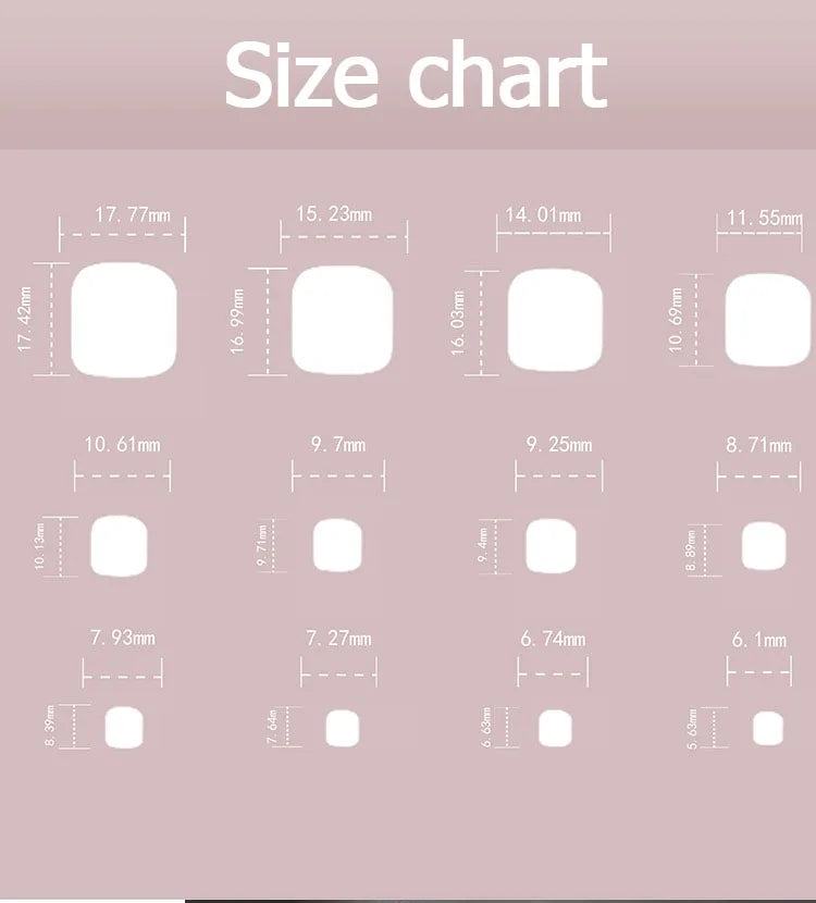 3D Flowers Butterfly Pearl Rhinestone Fake Toenails White French Summer Toe False Nails Detachable Press on Toenails with Glue.