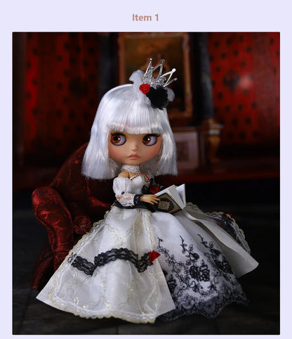 ICY DBS Blyth Doll BJD Joint Body tan Skin Matte Face Set Doll 1/6 30cm Girl Gift Anime SD.