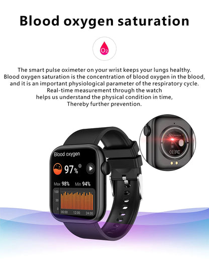 LIGE Smart Watch For Women Full Touch Screen Bluetooth Call Waterproof Watches Sport Fitness Tracker Smartwatch Lady Reloj Mujer.