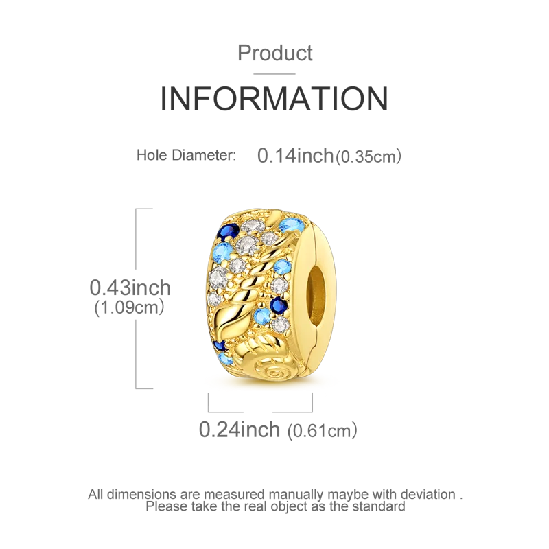 Gold Series DIY Charms Bead Original 925 Sterling Silver Inlaid Zirconium Sun Leopard Pendants Fit Bracelet Jewelry Gift Marking.