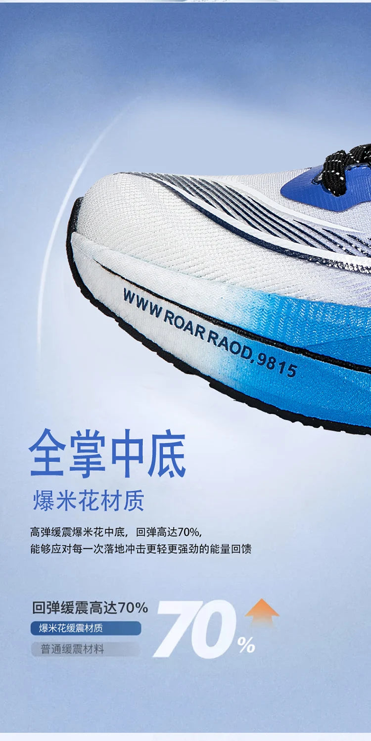 Marathon Air Cushion Herren Sport Laufschuhe Atmungsaktive leichte Damen Bequeme sportliche rutschfeste Carbon Plate Sneakers.