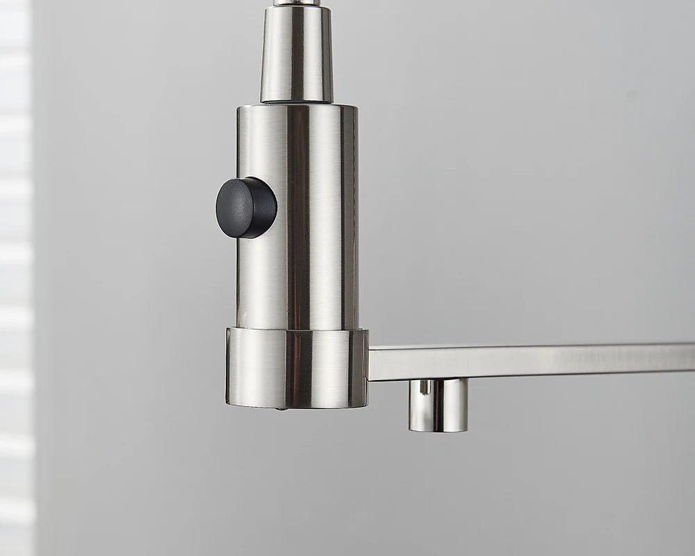 Black Filtered Kitchen Water Filter Kitchen Faucets Dual Spout Filter Faucet Mixer Water Purification Water Crane For Kitchen