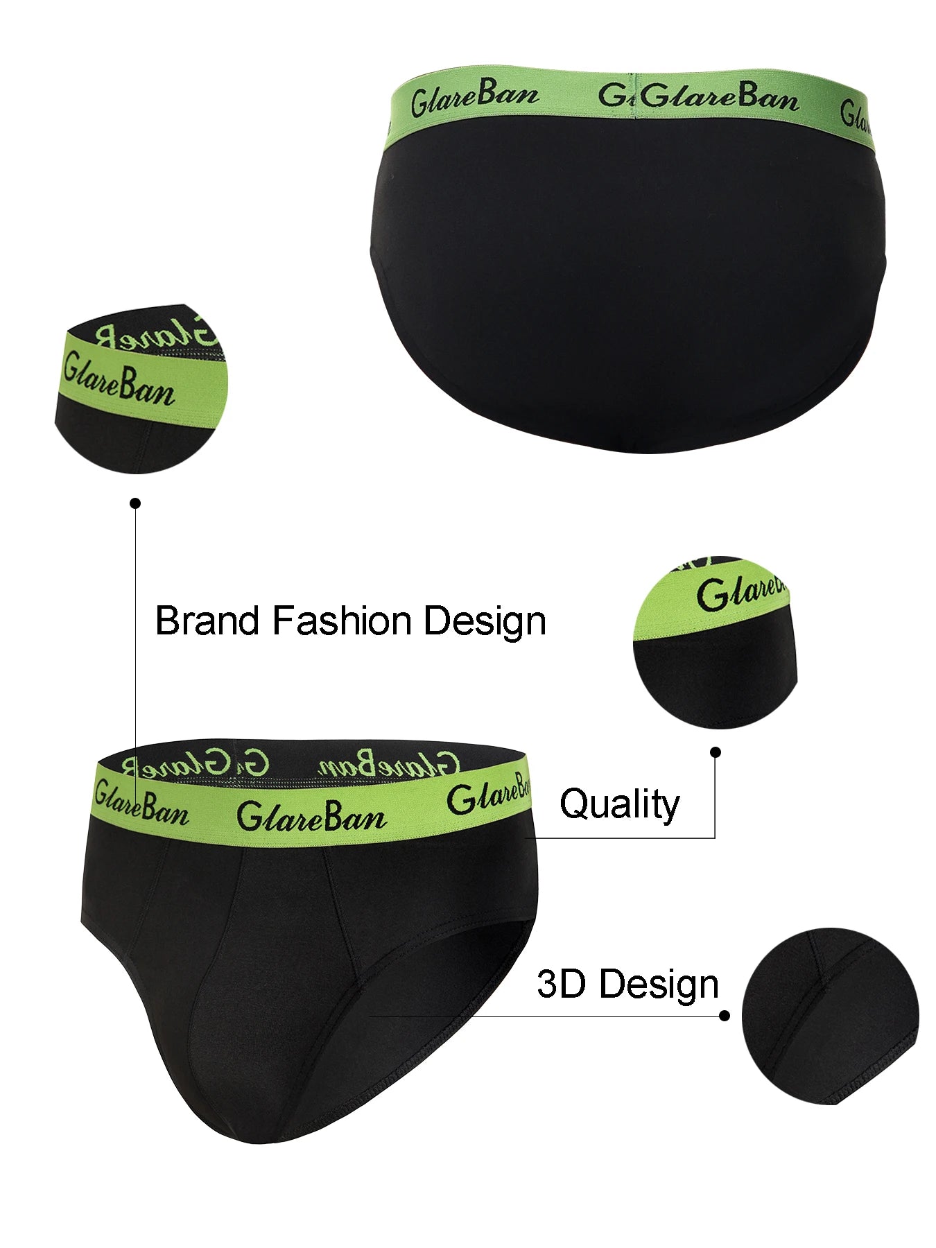 10pcs Pack Briefs Brand Cotton Boxer Fashion Style Men Panties Underwear Male And Underpants For Homme Set Shorts Box Slips ﻿.