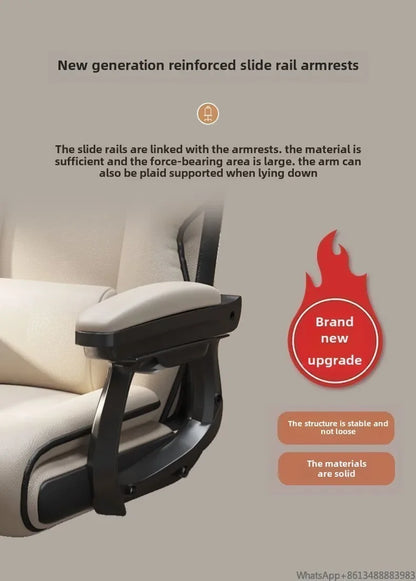 Bequemer Büro-Computerstuhl, universitätsschlafsaal, Schlafzimmer, Wohnzimmer, Spiel, Live-Streaming-Stuhl mit verstellbarer Rückenlehne