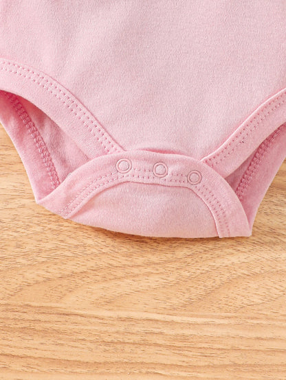 4PCS Neugeborenen Strampler Kurzarm Rundhals Cartoon Tier Blumen Drucken Body Onesies Für Baby Jungen Und Mädchen Kleidung.