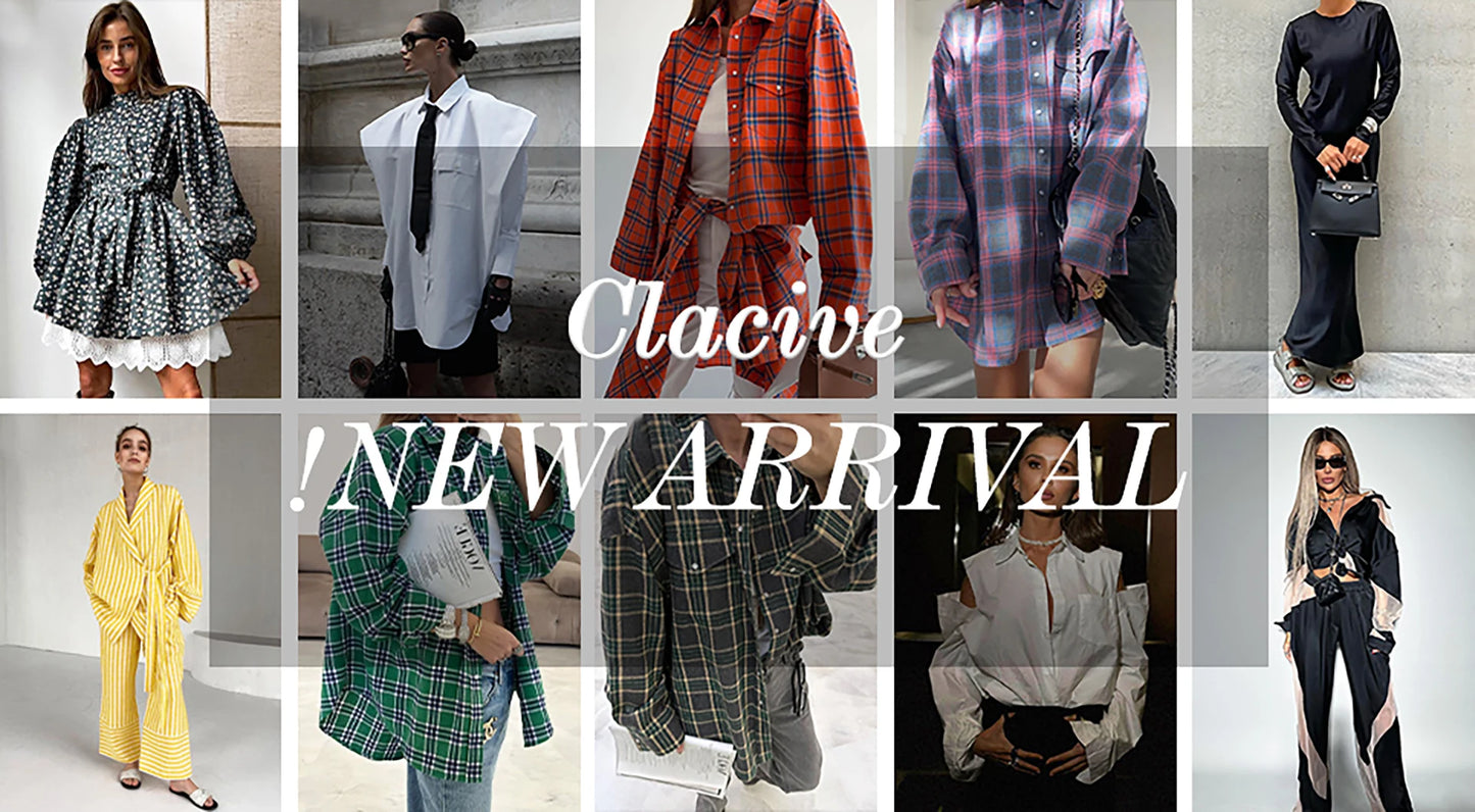 Clacive Fashion Loose Pink Satin Pants Sets For Women 2 Pieces Elegant Long Sleeve Shirt With High Waist Wide Trousers Suits.