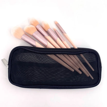1 Pc Stand Cosmetic Bag for Women Clear Zipper Makeup Bag Travel Female Makeup Brush Holder Organizer Toiletry Bag.