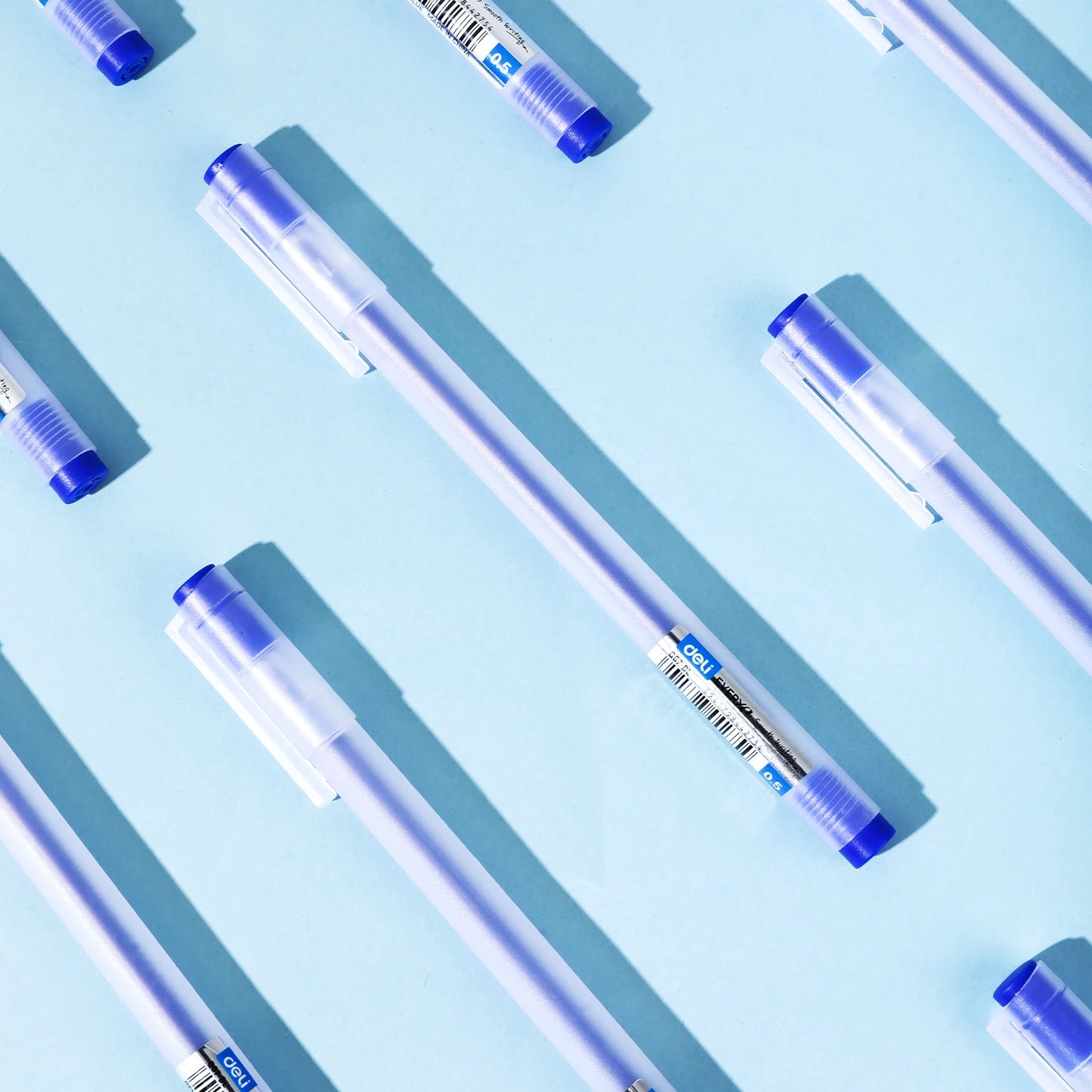 Deli 12 Teile/satz Gel Stift Schule Stifte Set Stift 0,5 MM Farbe Tinte Schreibwaren Student LieferungenWasser-basierte Stift Schreiben malerei Werkzeuge