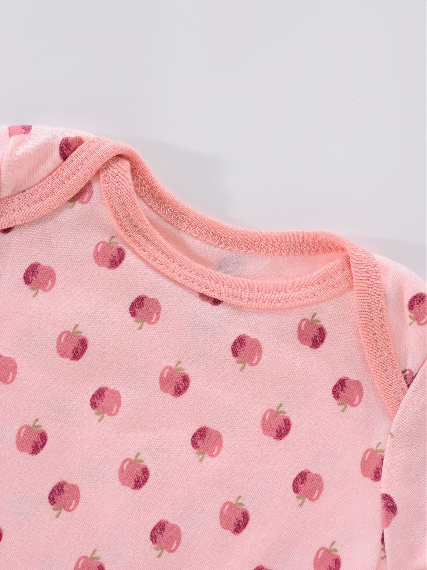 4PCS Neugeborenen Strampler Kurzarm Rundhals Cartoon Tier Blumen Drucken Body Onesies Für Baby Jungen Und Mädchen Kleidung