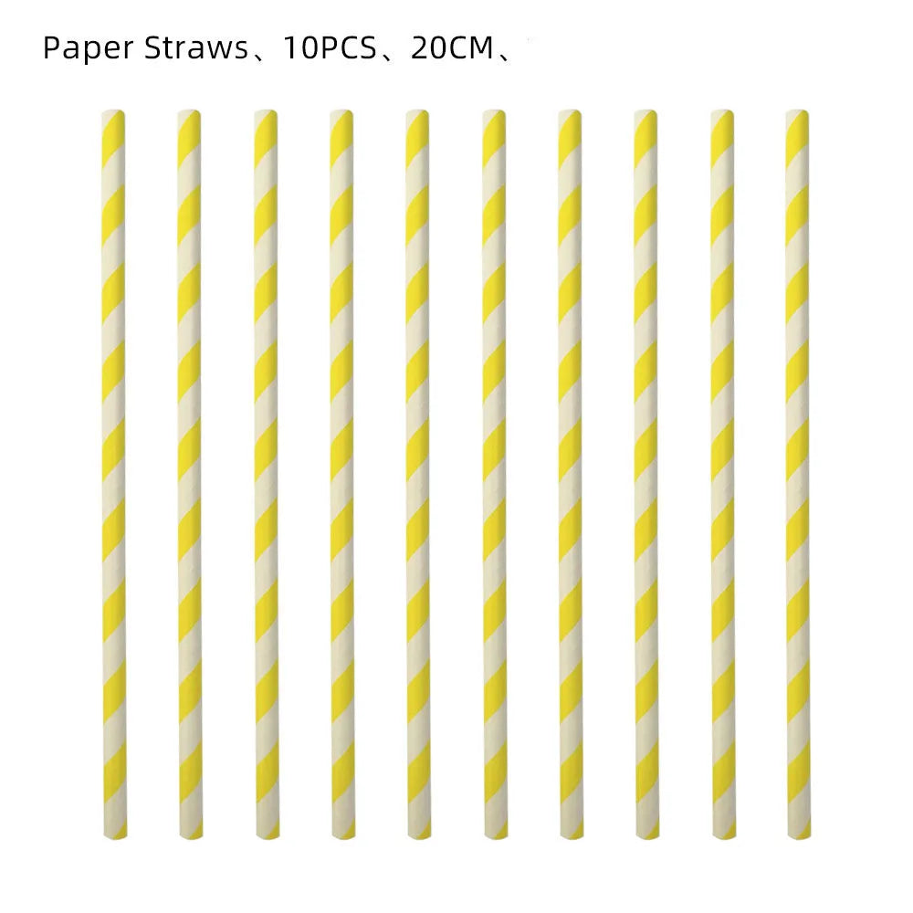 Cartoon M & Minions Geburtstag Party Dekoration Einweg Geschirr Tasse Teller Tischdecke Luftballons Gelb Große Augen Hintergrund Banner