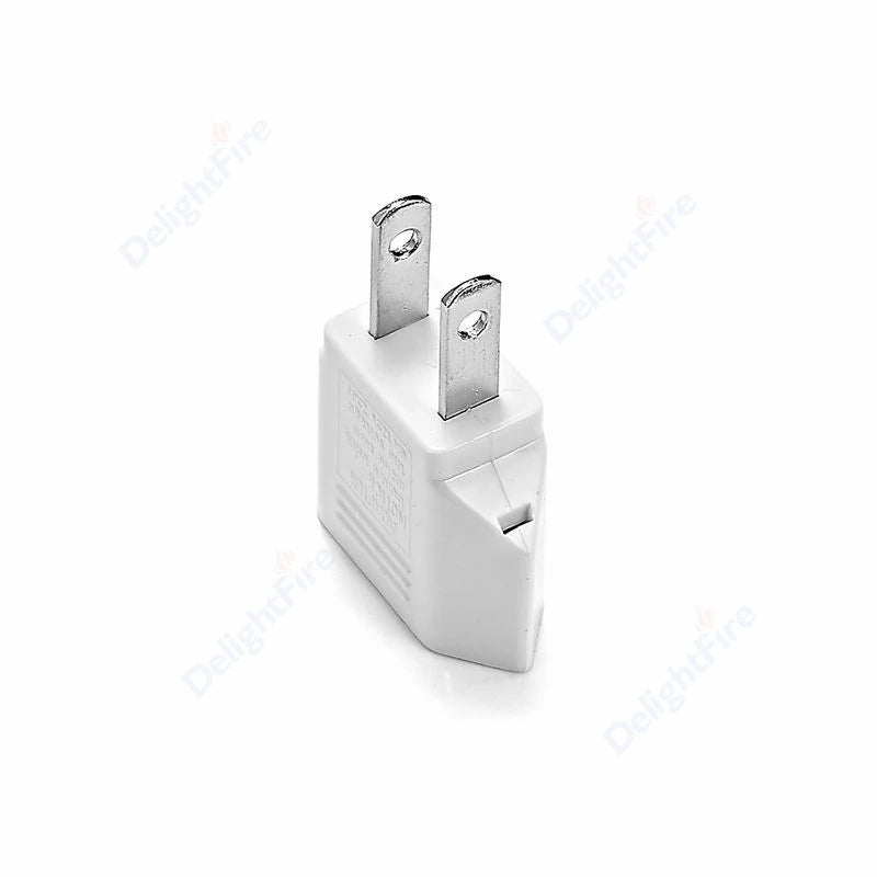 US-Elektrostecker-Adapter, europäisch, EU auf US, Amerika, China, CN, Kanada, CA, Reiseadapter, 2-poliger Stecker, Typ A, Konverter, Netzteil.