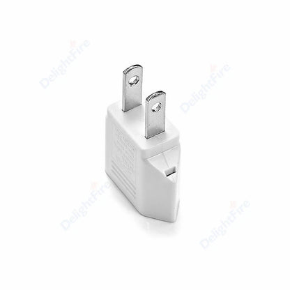 US-Elektrostecker-Adapter, europäisch, EU auf US, Amerika, China, CN, Kanada, CA, Reiseadapter, 2-poliger Stecker, Typ A, Konverter, Netzteil.