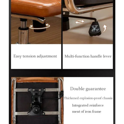 Für Neue Japanische Rattan Computer Stuhl Retro Rotierenden Stuhl Komfortable Studie Schreibtisch Atmungsaktive Armlehne Rattan Stuhl Büro Möbel