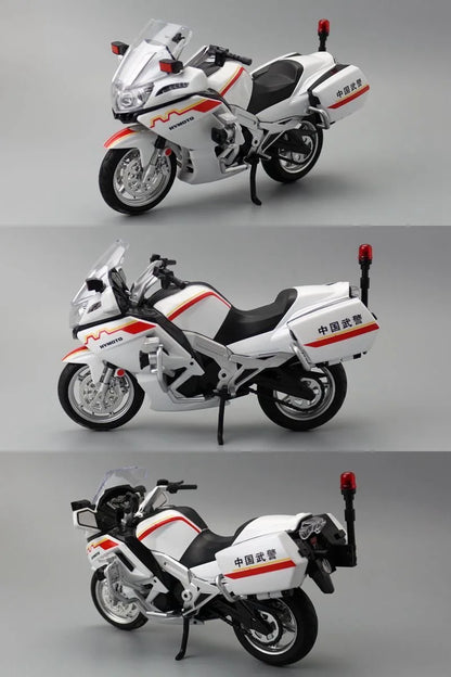 Simulation 1:12 State Guest 650G Motorcycle Model State Guest Guard Alloy Machine Model Boy Audiovisual Toy Gift.
