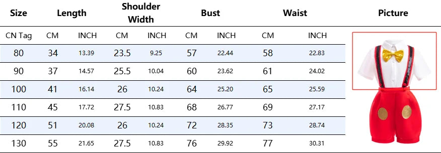 Disney Mickey Minnie Maus Polka Dot Cosplay Baby Mädchen Jungen Kostüm Kinder Maskerade Kleidung Kinder Halloween Karneval Kleid.