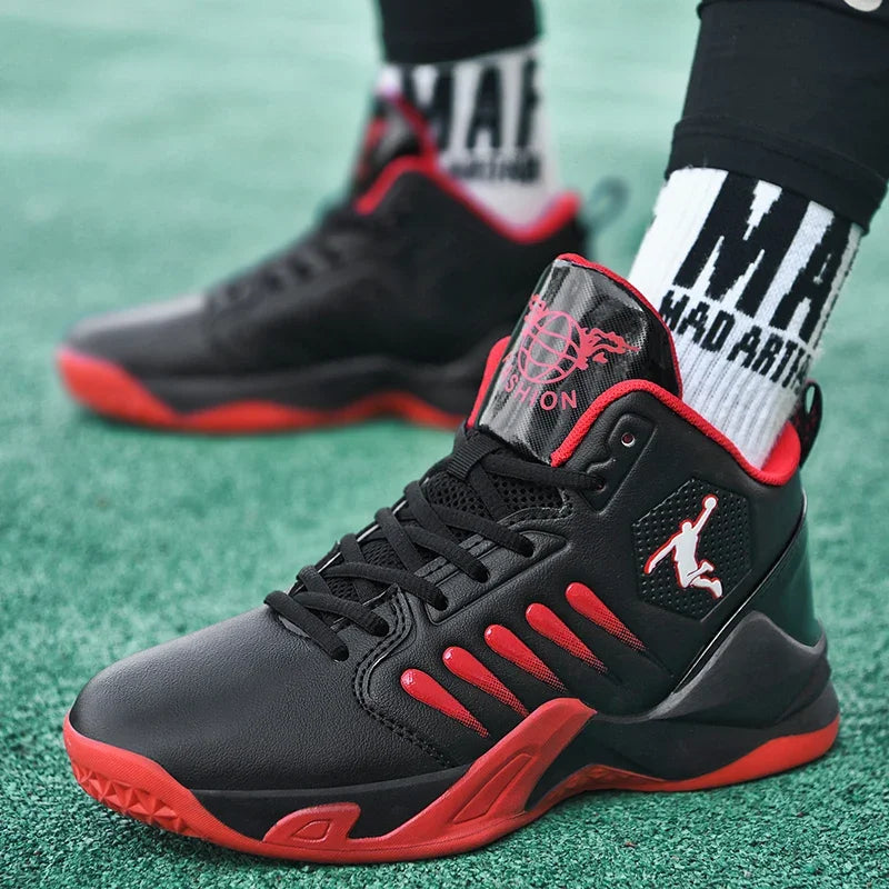 2024 Men Basketball Shoes Outdoor Sports Shoes Male Trendy Sneakers Wear Resistant Rubber Sole Basketball Shoes unisex 36-45.