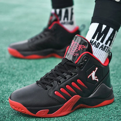 2024 Men Basketball Shoes Outdoor Sports Shoes Male Trendy Sneakers Wear Resistant Rubber Sole Basketball Shoes unisex 36-45.