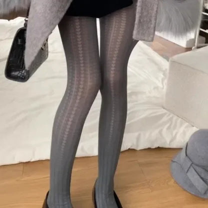 Women Stockings Sexy Slim Pantyhose Spring Autumn Winter Leggings New Solid Color Retro Super Stretch Tights Stockings