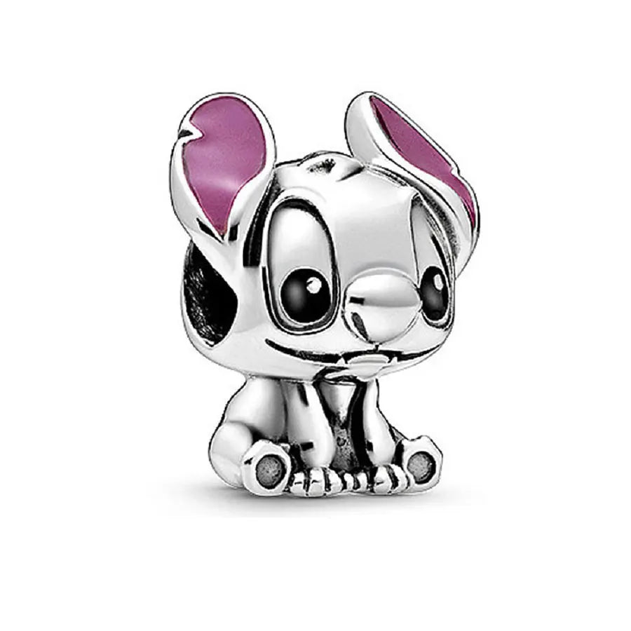 New fashion 100% S925 sterling silver Disney All-Star pendant beads, suitable for the original Pandora bracelet, women's fashion