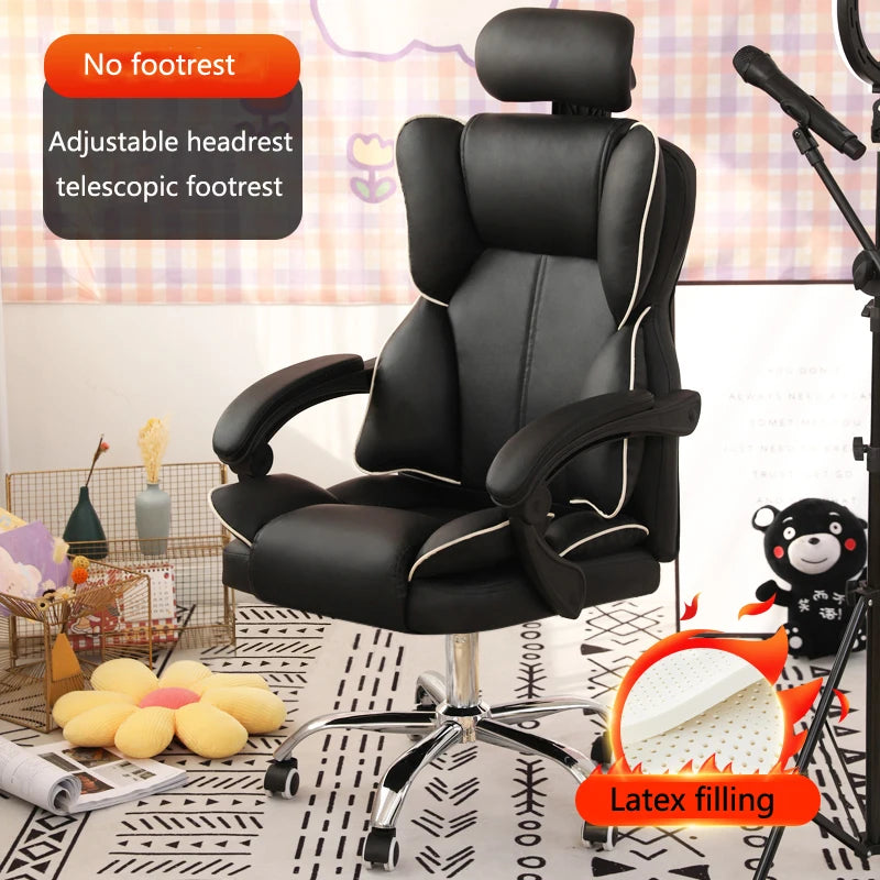 Neuer Gaming-Stuhl mit Fußstütze, zum Anheben des Spiels, hochwertiger ergonomischer Stuhl, Wohnmöbel, Büro-Computerstuhl, Gamer-Stuhl