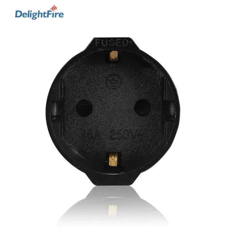 Europäischer EU-zu-UK-Steckeradapter, Standard Euro, 250 V, EU-Stecker auf UK-Steckdose, Netzteil, Steckdose.