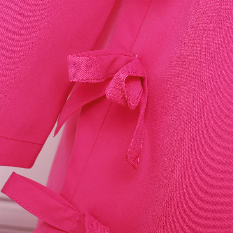 Plus Größe VONDA Frauen Lange Maxi Roben Kleid 2024, Elegante Chinesische Stil Bowknot Stehkragen Party Schlitz Sommerkleid Vintage Vestidos.