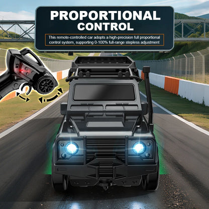 2.4G 4WD 1:64 RC Car High speed Tabletop Remote Control Car Mini Off-Road Climbing Car Mini GTR Racing Desktop Car Children Gift.