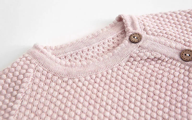 Baby Kleidung Sets Ensembles Baumwolle Frühling Neugeborenen Jungen Mädchen Kleinkind Kleidung Tops Und Hosen Gestrickte Pullover Baby Pyjamas Sets.