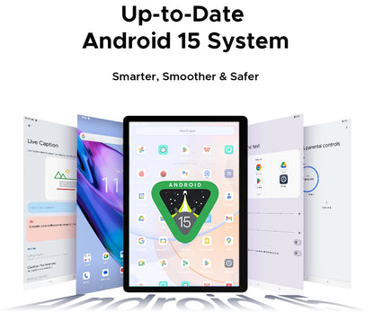 Global Version DOOGEE Tab E3 Max Tablet PC Android 15 Gemini AI 14'' 2.1K Screen 8GB RAM 256GB 13500mAh Large Battery Smart Pad