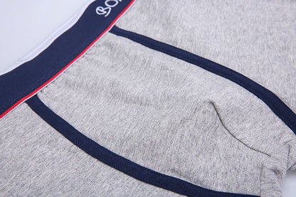 4 stücke Boxer Shorts Schlüpfer der Männer Homme Unterhose Boxershorts Unterwäsche für Mann Baumwolle Männliche Paar Sexy Set Calecon Lot weiche Box