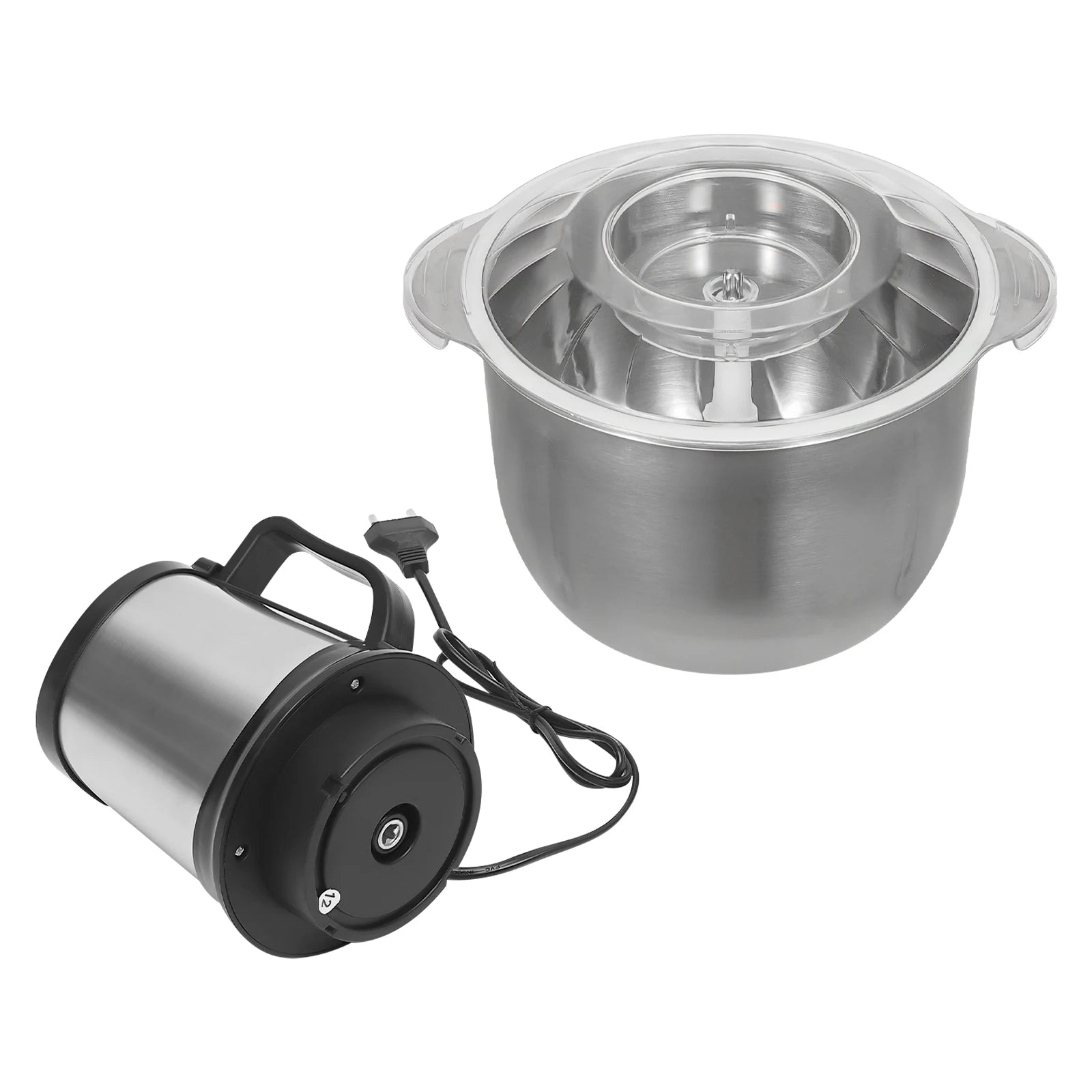 800W Electric Meat Grinder Machine, Stainless Steel Meat Grinding 4 Blades 5L/1.1Gal for Kitchens, Restaurants.