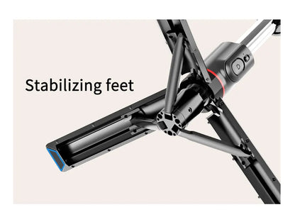 L13D Selfie Stick 1160mm with Wireless Bluetooth Double Fill Light Extended Tripod with Remote Shutter for Android IOS Cellphone.