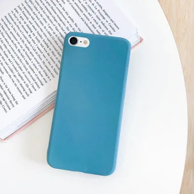 Case For iphone 7 8 SE 2020 2022 Shockproof TPU Liquid Silicone Protective Phone Back Cover for iphone SE 2020 2022 soft Case.