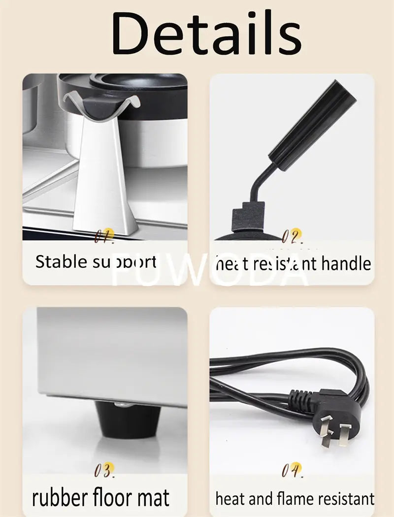 Digital Display Double-Headed UFO Burger Waffle Donut Machine Stainless Steel Hot Sale Electric Ice Cream Waffles Burger Maker.