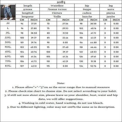 Spring Summer Black Blue Cargo Jeans Men Streetwear Denim Jogger Pants Men Baggy Harem Jean Trousers Plus Size.
