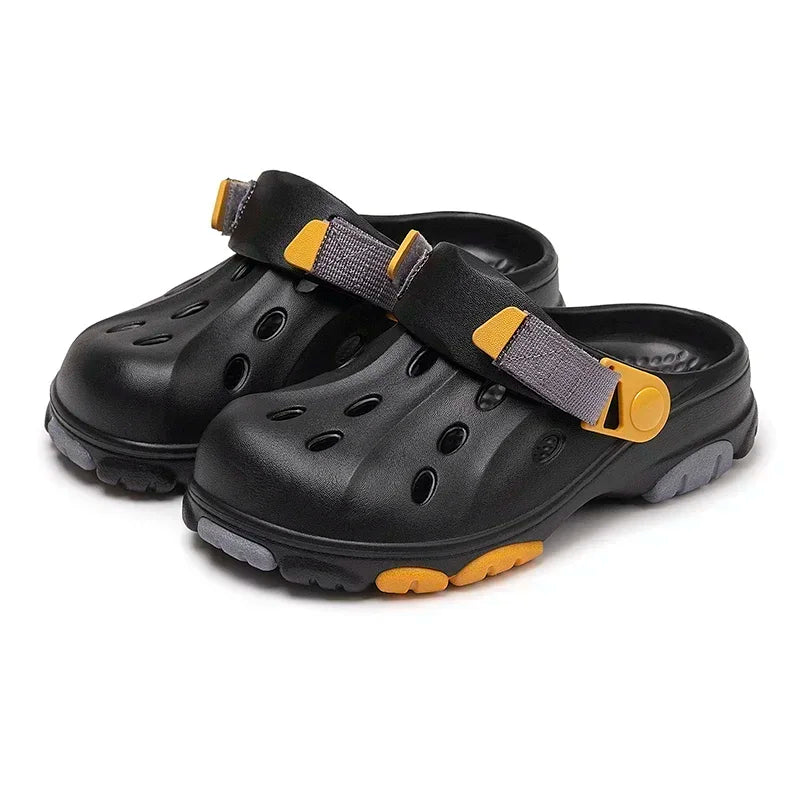 Children Shoes Boy Sandals Summer Cute Summer Clogs 3 To 7 Years Kids Indoor House Shoes Sneaker Casual Sports Boy Slipper Shoes