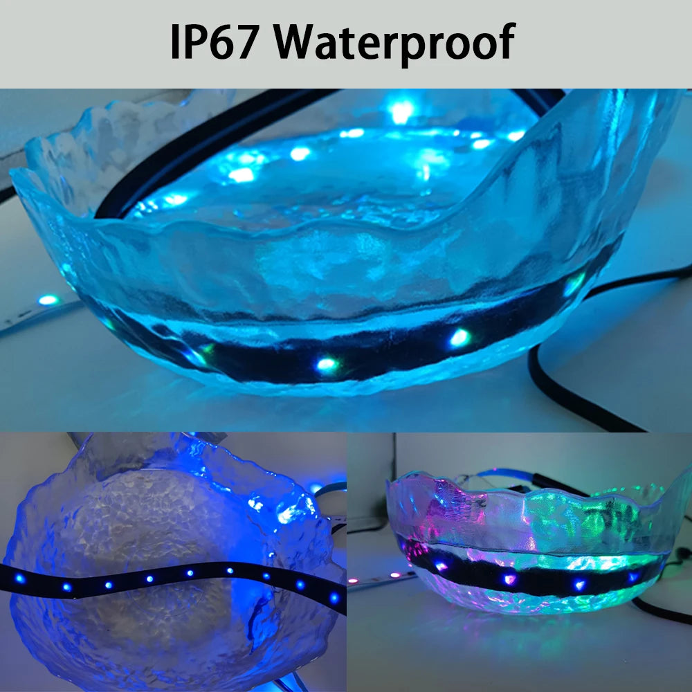 IP67 Waterproof Led Neon Silicone Flexible Light Tube Suitable for 5mm 8mm 10mm 12mm PCB WS2812B WS2811 5050 RGB Light Strip.