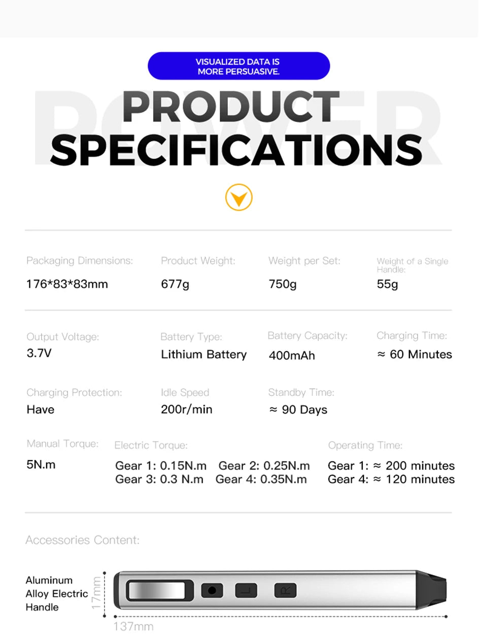 126-in-1-Präzisions-Elektroschrauber-Sets, wiederaufladbares Mini-Set, kabellose kabellose Bits für Xiaomi, Handy, mobiler Laptop, PC
